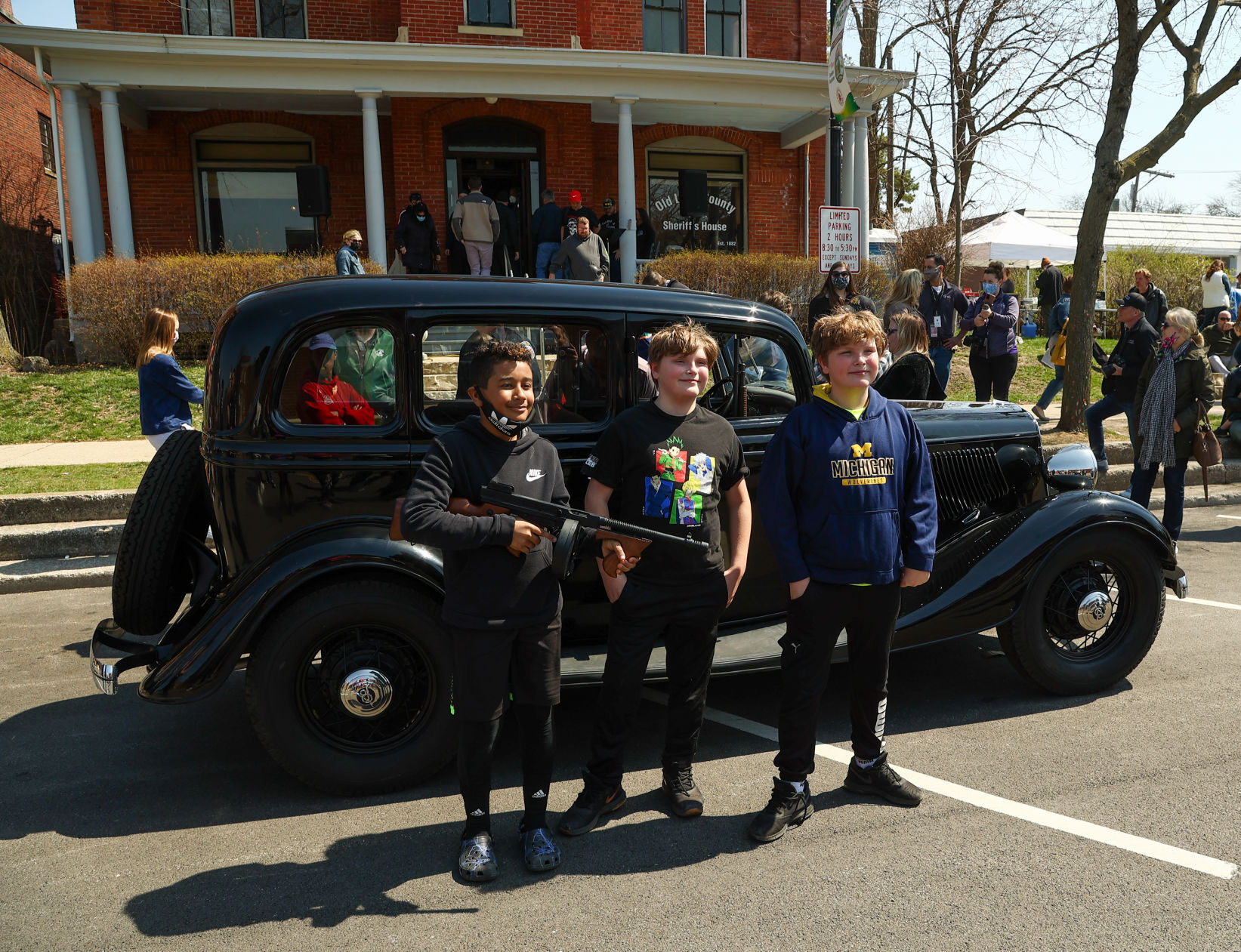 The car John Dillinger used to escape from Crown Point returns to Crown Point.